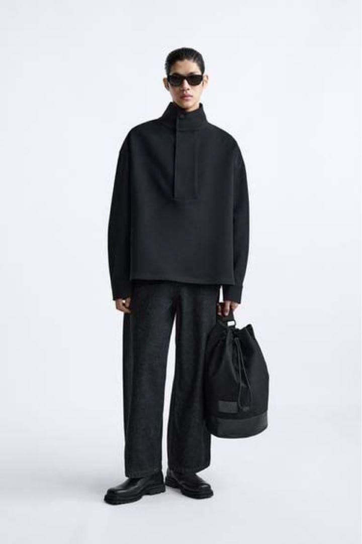 ZARA × STUDIONICHOLSON カンガルーポケットシャツジャケット