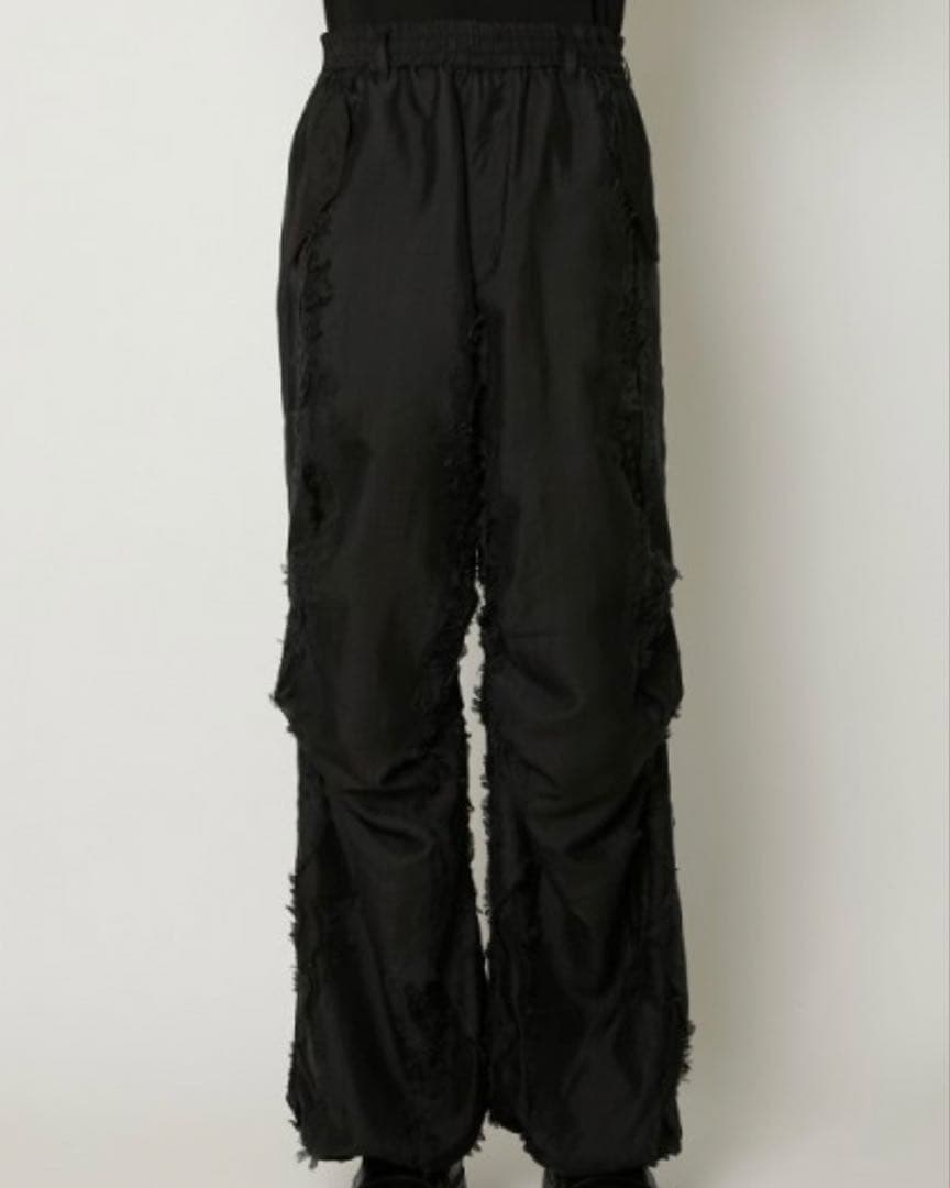 【定価55,000円】ターク/TAAKK パラシュートパンツ　ブラック　サイズ2