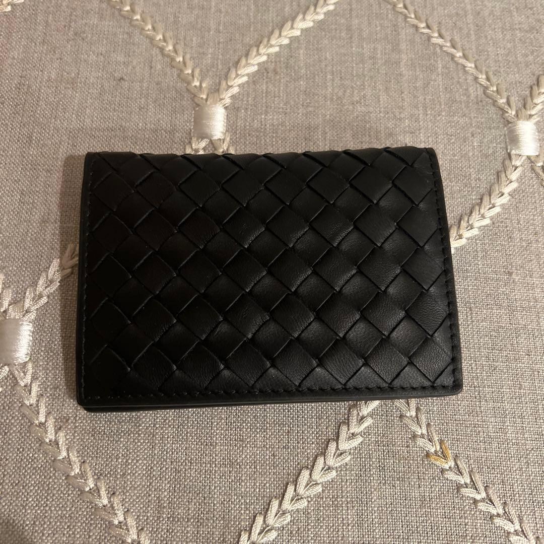 T氏　Bottega Veneta イントレチャートパスケースレザー