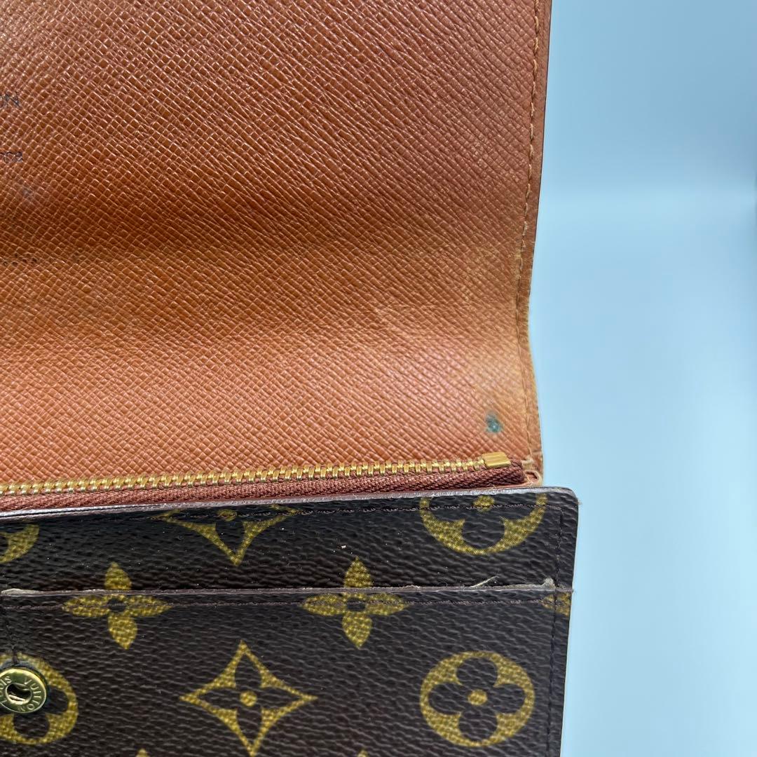 LOUIS VUITTON　モノグラム　ポルトフォイユ　サラ