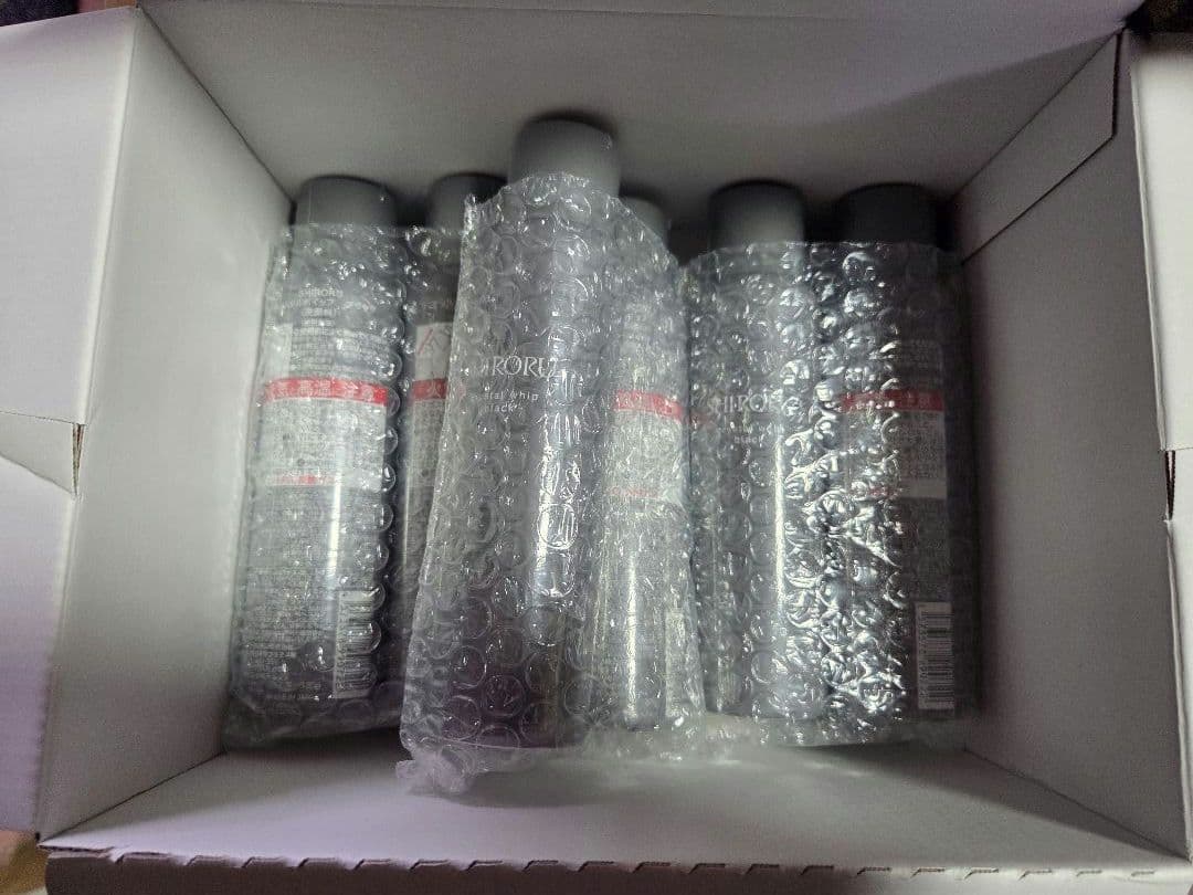 SHIRORU クリスタルホイップブラック 120g 6本セット