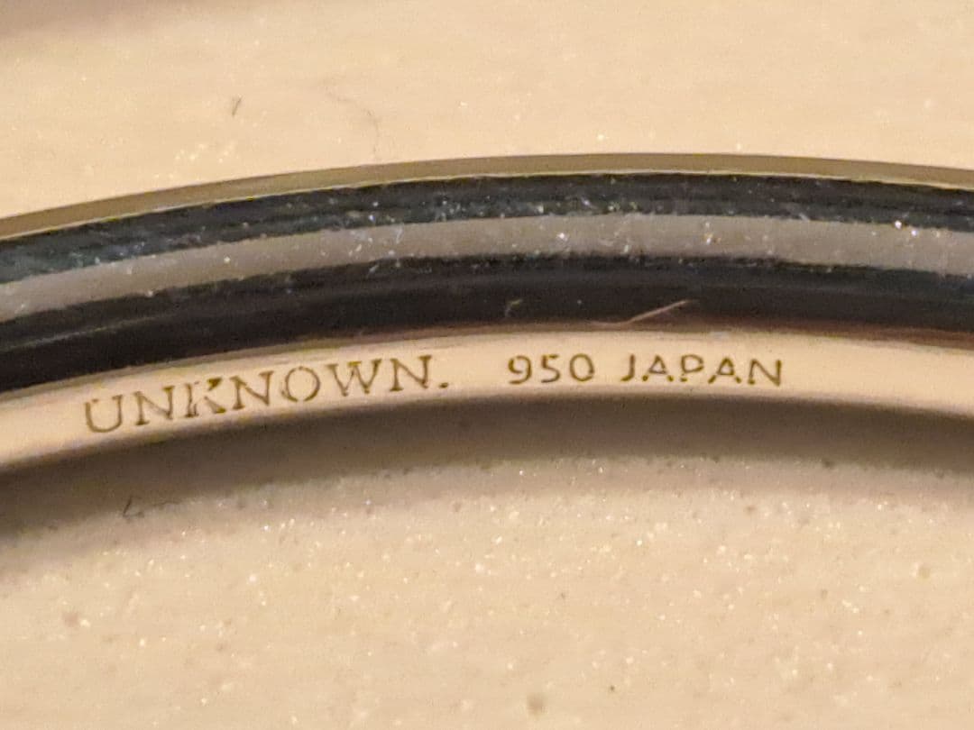 UUU様 UNKNOWN.アンノウン U227 \"NORM/4mm バングル