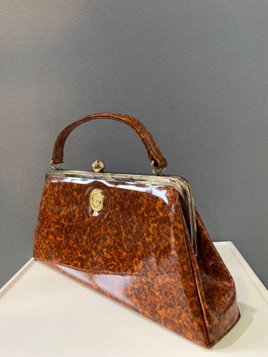 古着 ビンテージ パーティー がま口 バンド バック バッグ