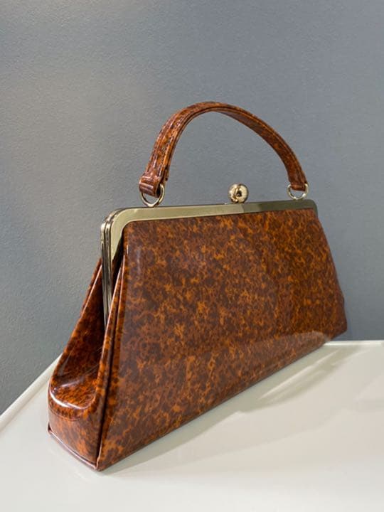 古着 ビンテージ パーティー がま口 バンド バック バッグ