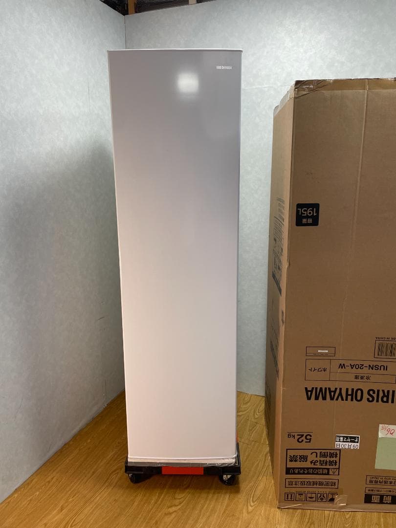 K☆036 アイリスオーヤマ 冷凍庫 IUSN-20A-W 　訳あり未使用品
