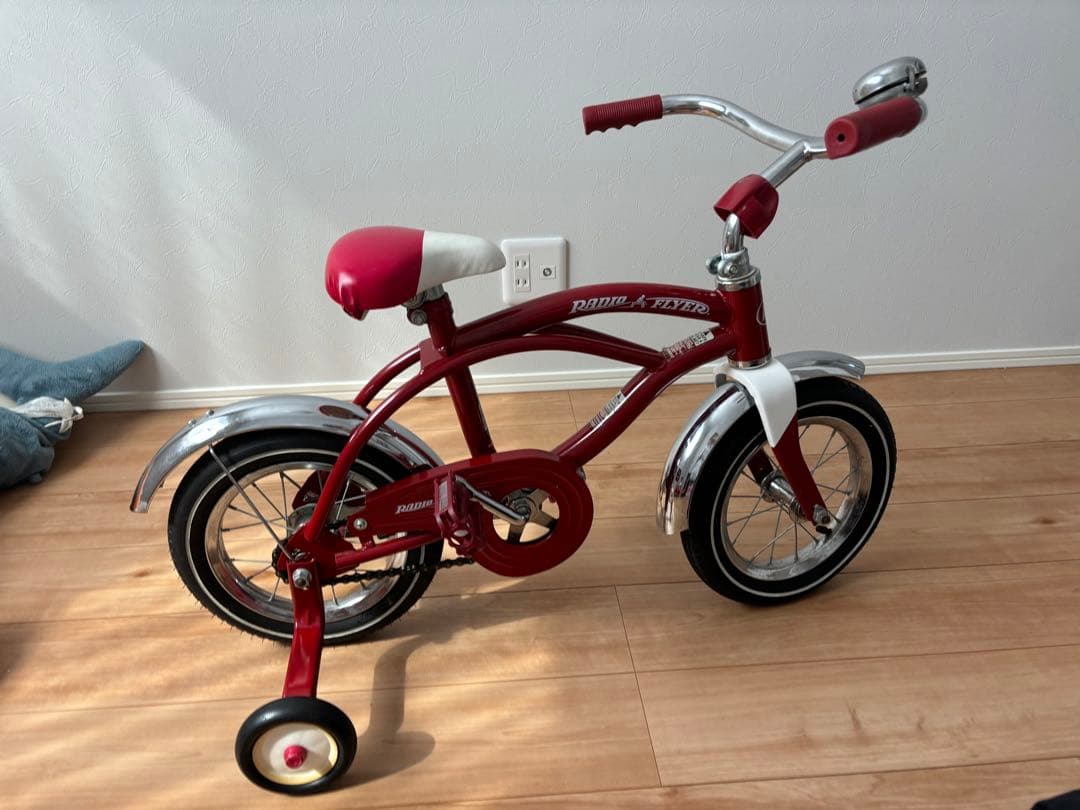 幼児用自転車　ラジオフライヤー　クラシックレッド　クルーザー