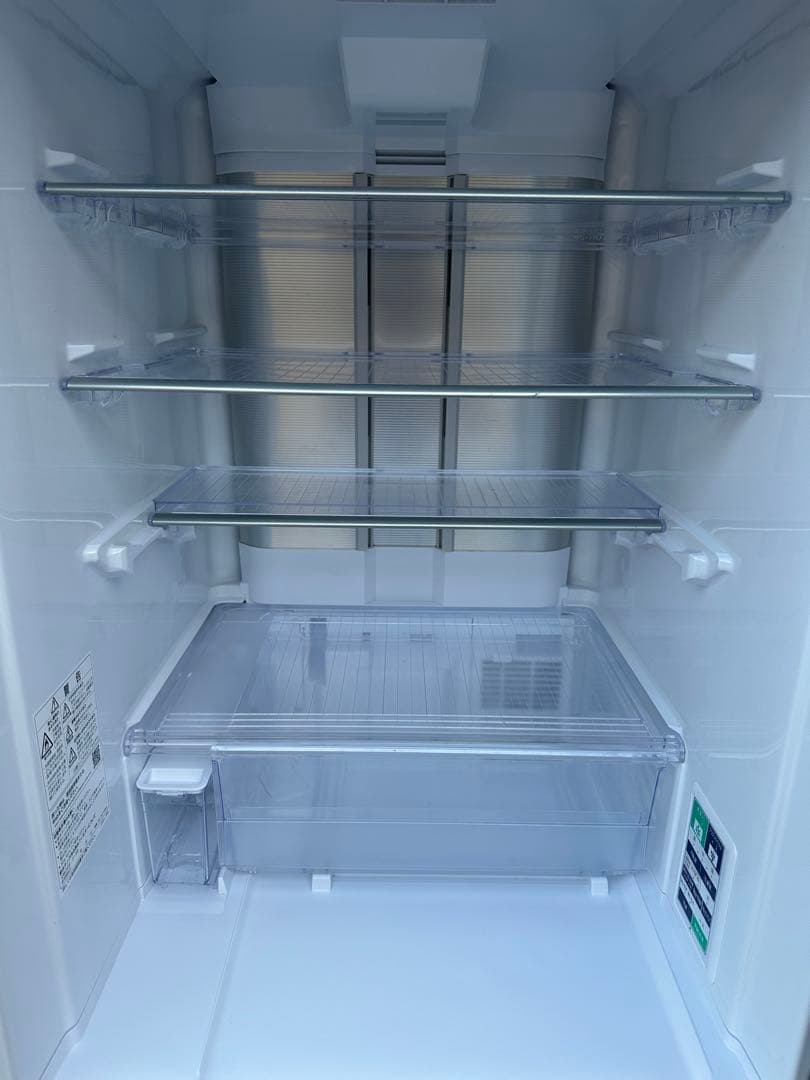 シャープ 冷蔵庫 SJ-W412D-S 412L 送料無料　両開き