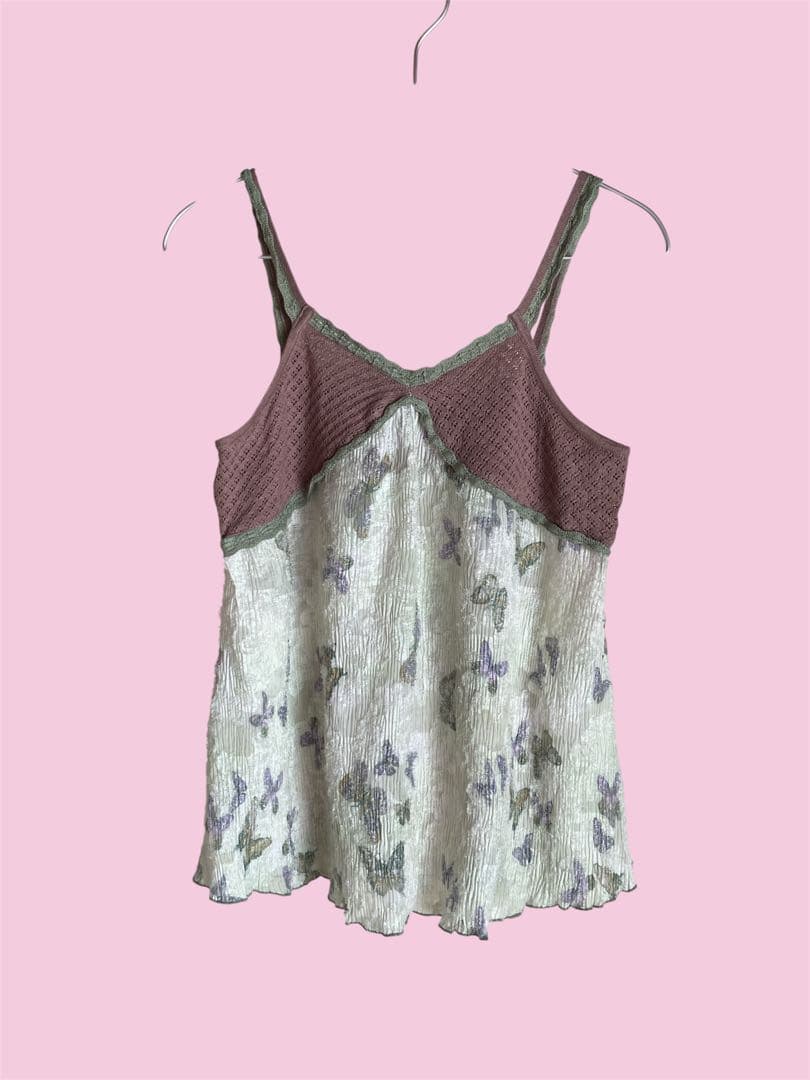 tina jojun ヴィンテージライクニットチュニック