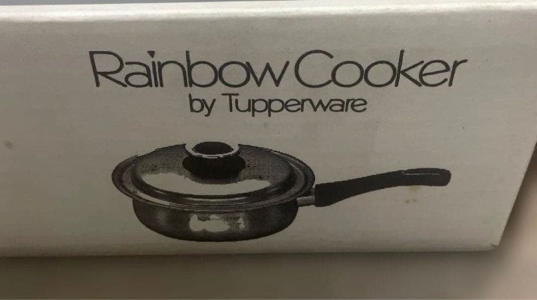 タッパーウェア レインボークッカー 新品 19cm 片手鍋