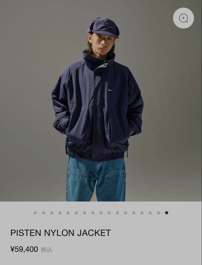 DESCENDANT Pisten Nylon Jacket L マウンテン