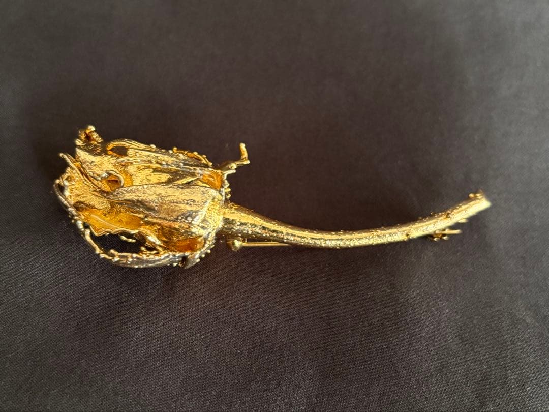 ヴィンテージデンマーク 925シルバー FLORA DANICA ブローチ