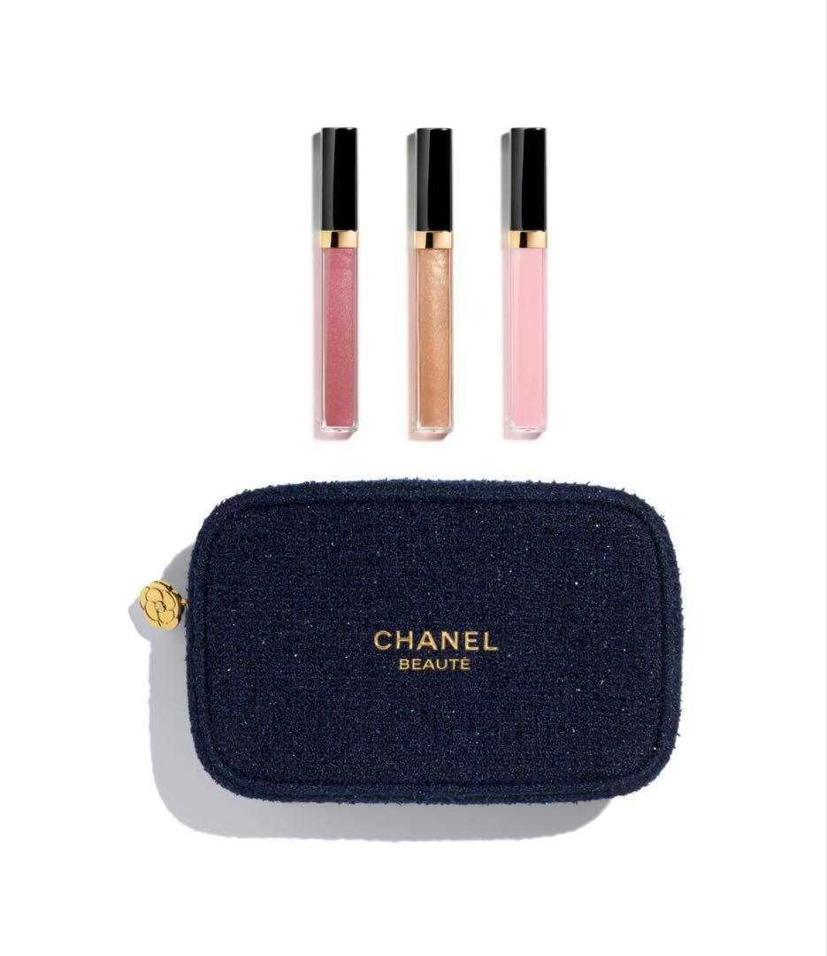 新品 ホリデー限定　シャネル CHANEL ルージュ ココ グロストリオ セット