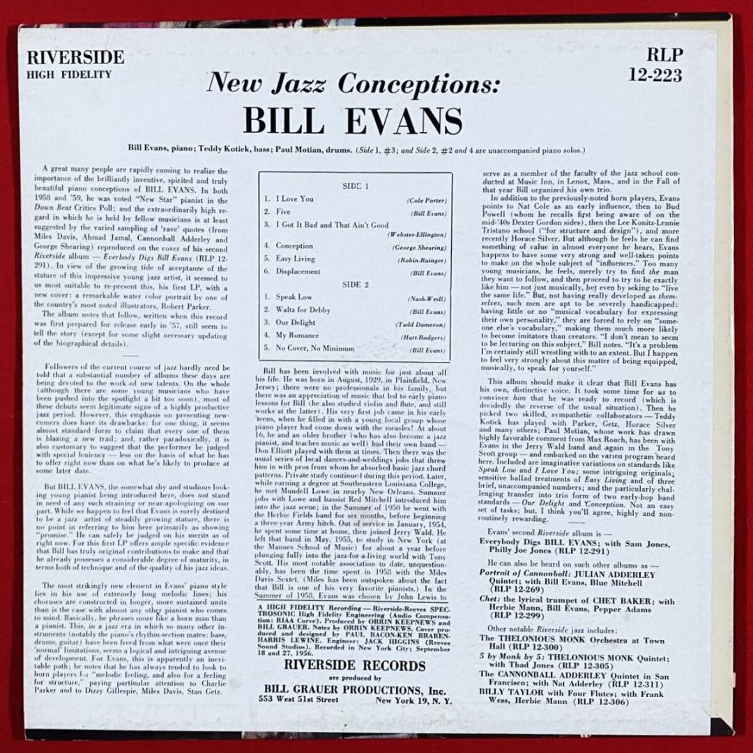 ★極レアー！【US初期モノラル盤／青大/深溝DG】ビル・エヴァンス / ワルツ
