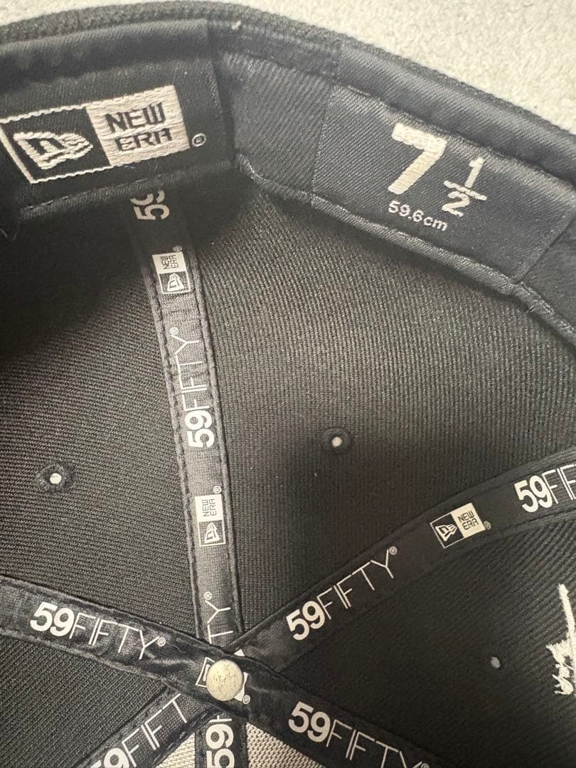 帽子 stussy our legacy new era 7 1/2 black