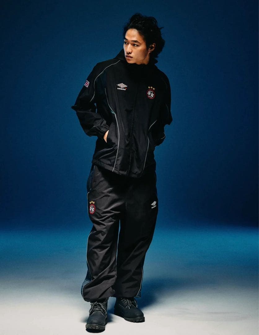 9090 × umbro Gradation Nylon セットアップ