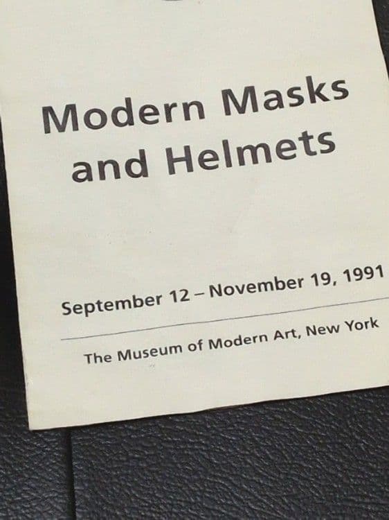 MOMAModern Masks and Helmets 展覧会カタログ
