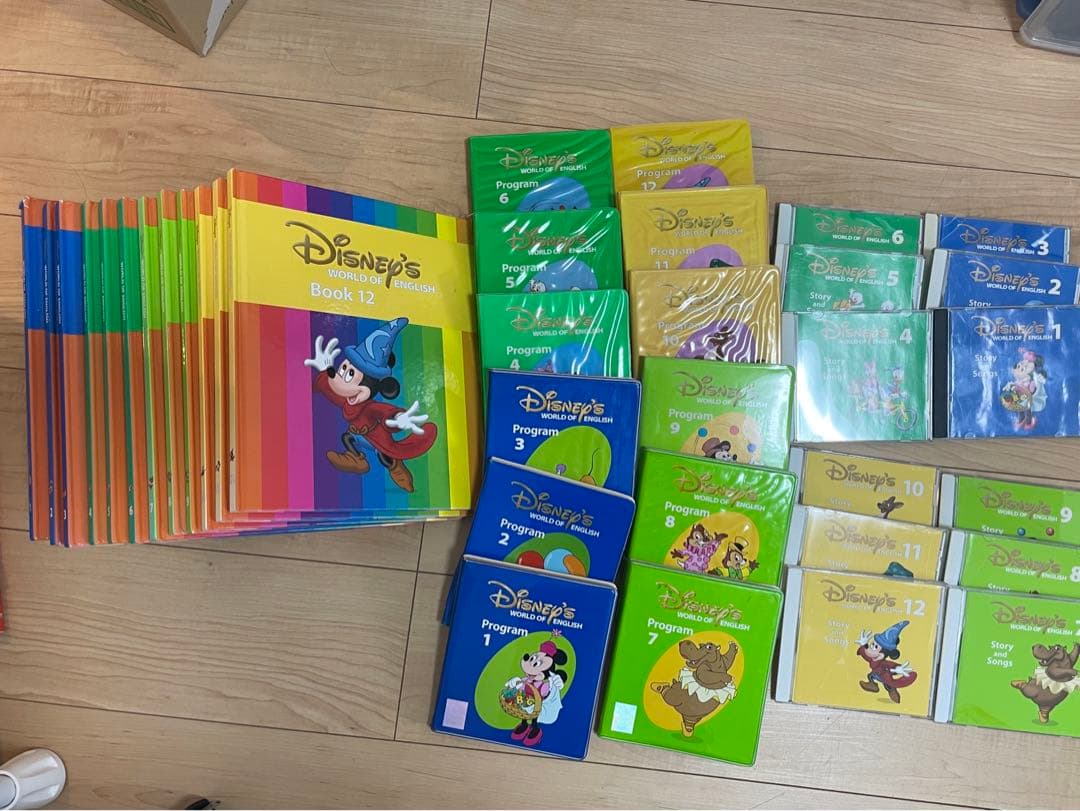 ディズニーワールドオブイングリッシュ ディズニー英語システム DVD、CD