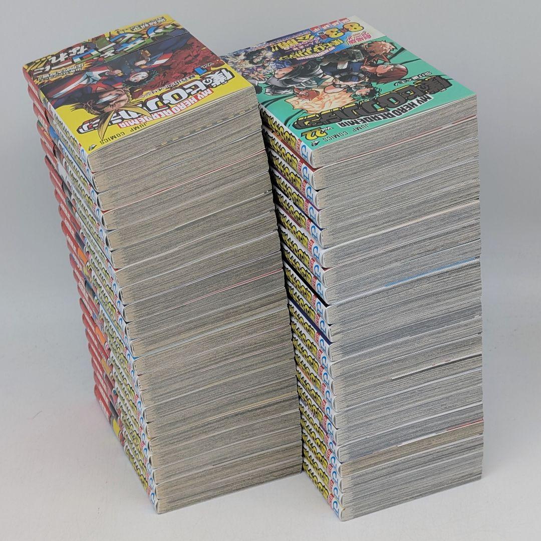 僕のヒーローアカデミア 1~42巻全巻セット 全巻帯付き　購入特典多数