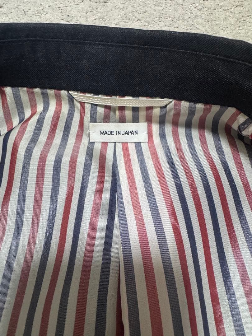 THOM BROWNE チャコールグレー ジャケット　サイズ1