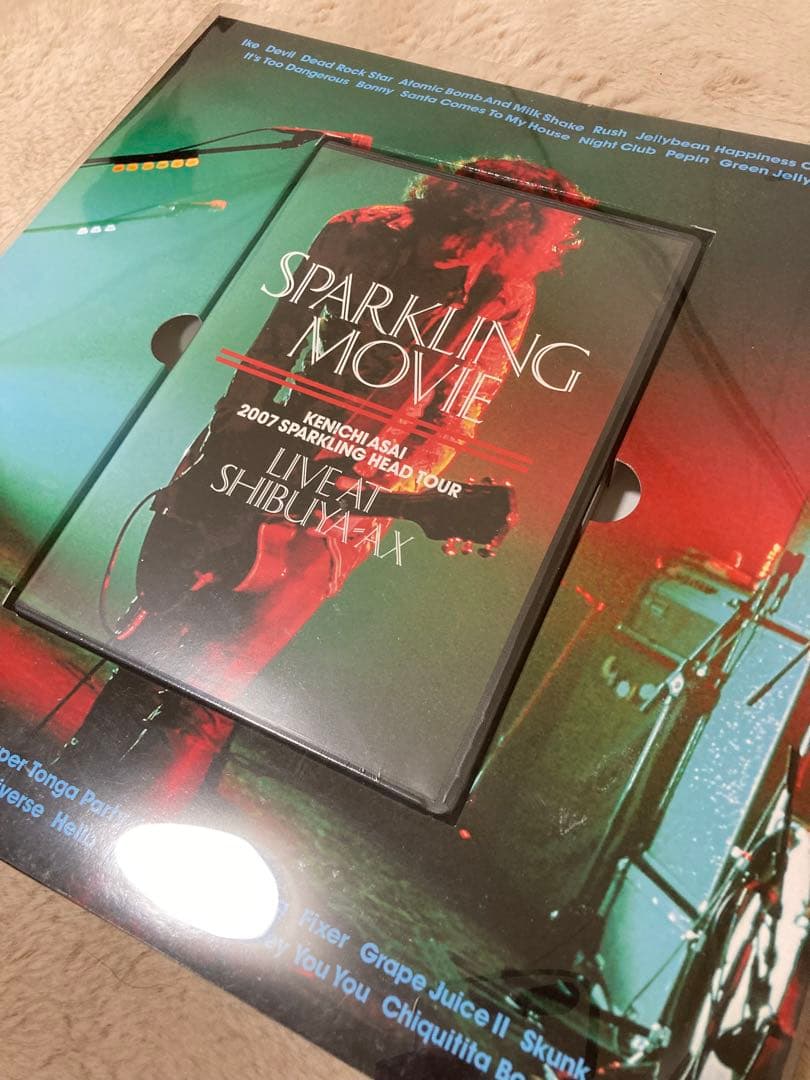 浅井健一『SPARKLING MOVIE 』/初回限定生産盤