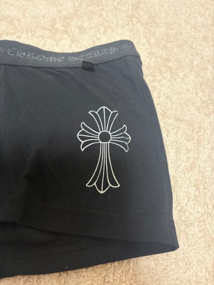 ケ*ー様 未使用　希少ロゴ　Chrome Hearts ショート ボクサー ブリ