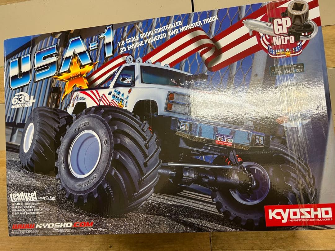 KYOSHO USA-1 1/8スケール モンスタートラック