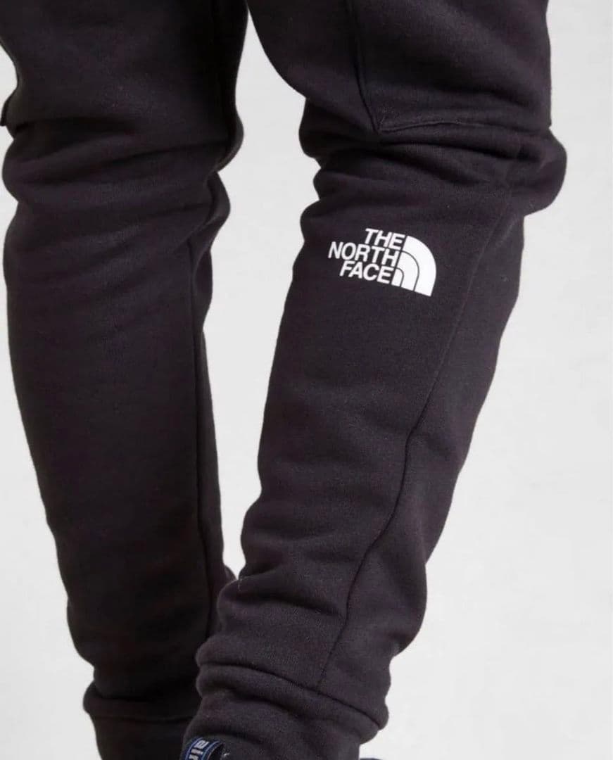 【海外限定】TNF カーゴパンツ メンズ　ジュニア　ブラック　 170