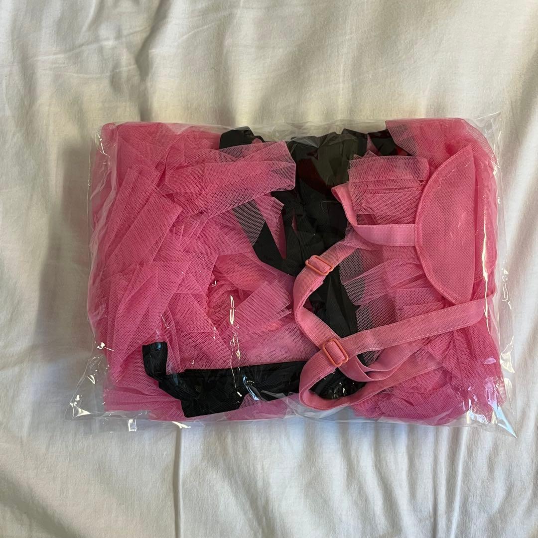 VIVIANO ヴィヴィアーノ Ruffle Tulle Bustier ピンク