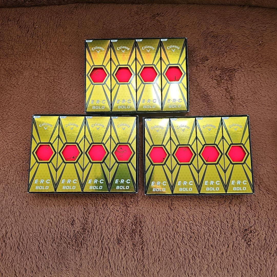 Callaway ERC BOLD ゴルフボール 3ダース
