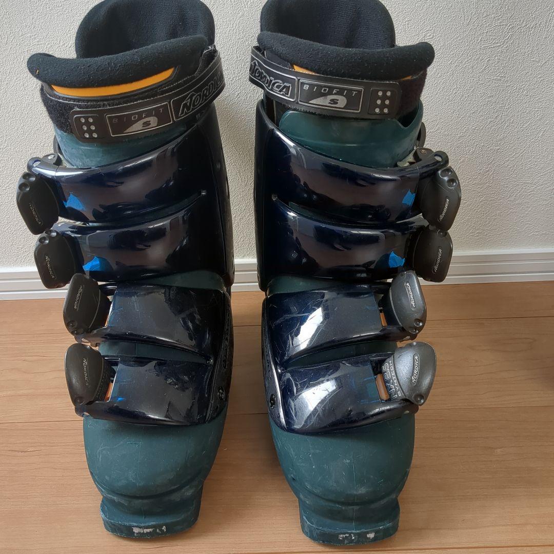 K2 スキー板 ビンディング付・NORDICAスキー靴セット