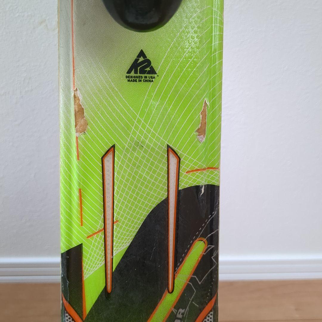 K2 スキー板 ビンディング付・NORDICAスキー靴セット