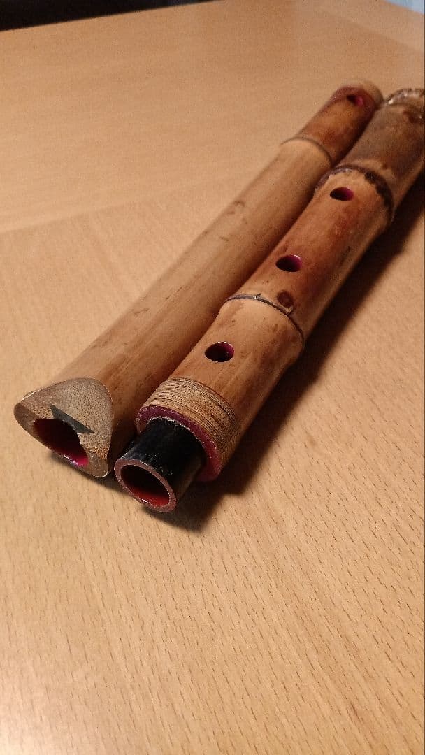 尺八本体 2尺管（琴古流）銘あり