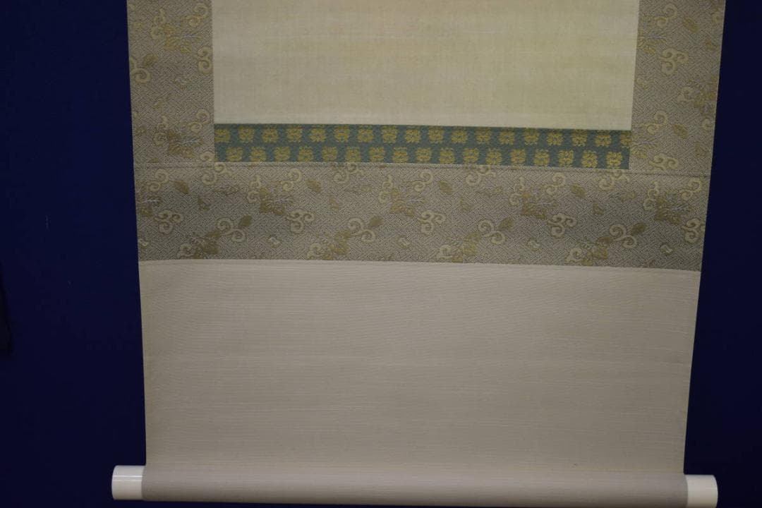 複製/酒井抱一/三ヶ月千鳥図/工芸/桐共箱付/布袋屋掛軸HI-566