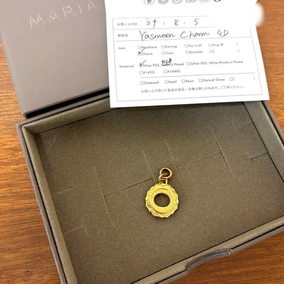 【人気】MARIA BLACK Yasmeen charm