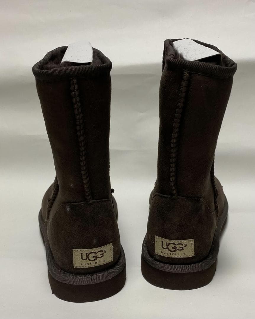 【未使用・保管品】UGG ムートンブーツクラシックショート茶 25cm 正規品