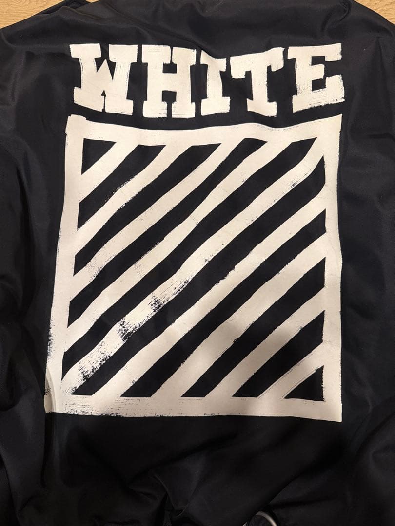 訳あり　正規品オフホワイトボンバージャケット　Sサイズ