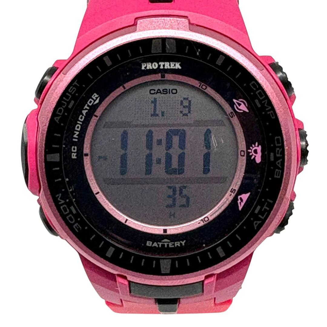【希少】PROTREK プロトレック　PRW-3000 カシオ　ピンク 腕時計