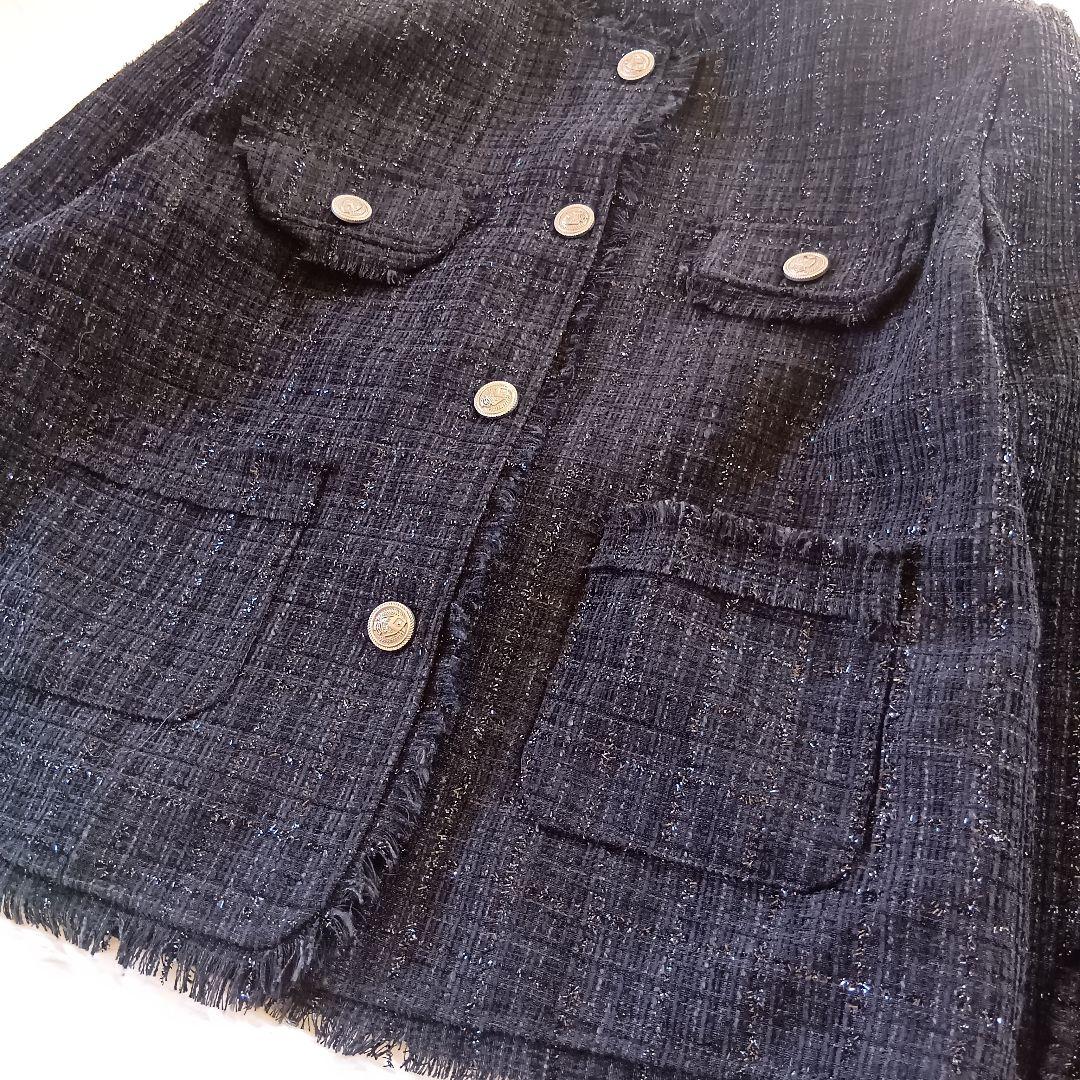 ALUDE アルード 韓国 ツイード ジャケット 完売品 Y2K