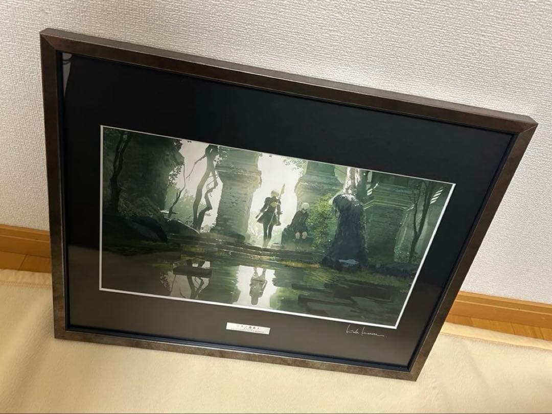 額装付き 高精彩アート 『NieR Art「二人ノ過去ト」』