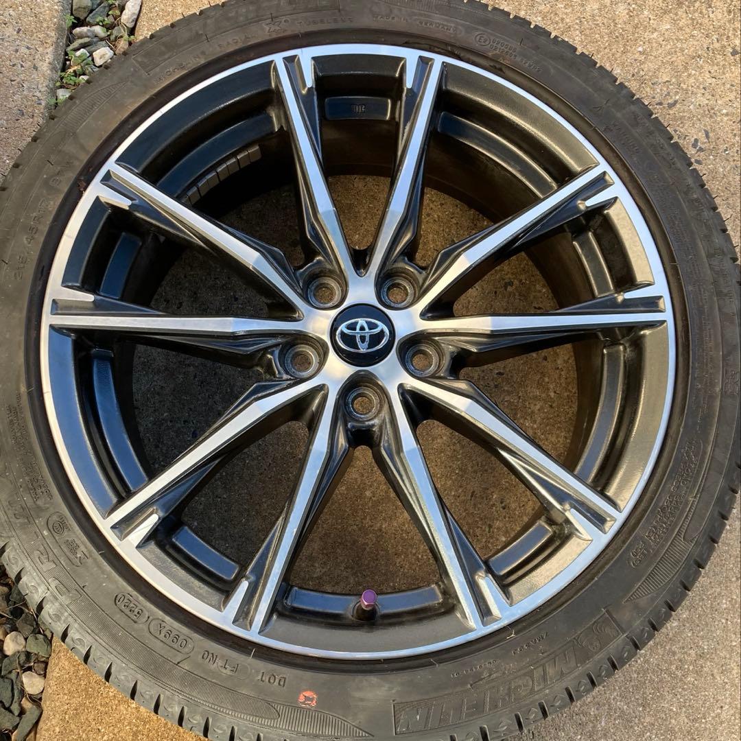 86 ZN6 後期17インチ　タイヤホイール 4本　送料込み！