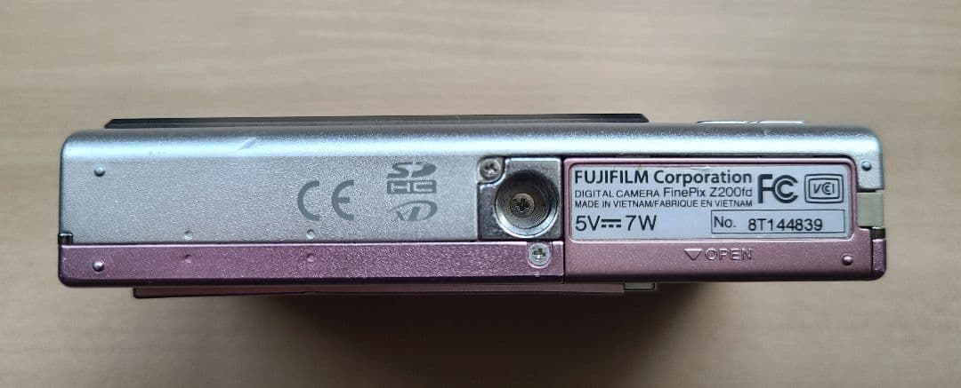 FUJIFILM Z200fd ピンク デジカメ