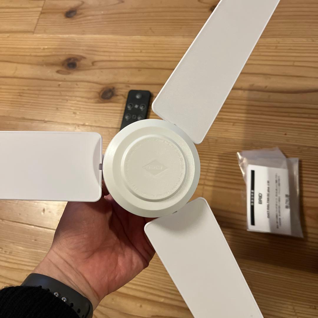 DUCT RAIL FAN DC plus 50cm Φ50 リモコン付き