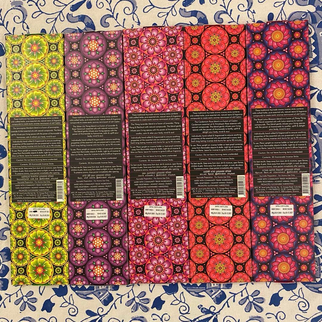 値下げ‼️日本未発売　SPA CEYLON お香　5種類セット