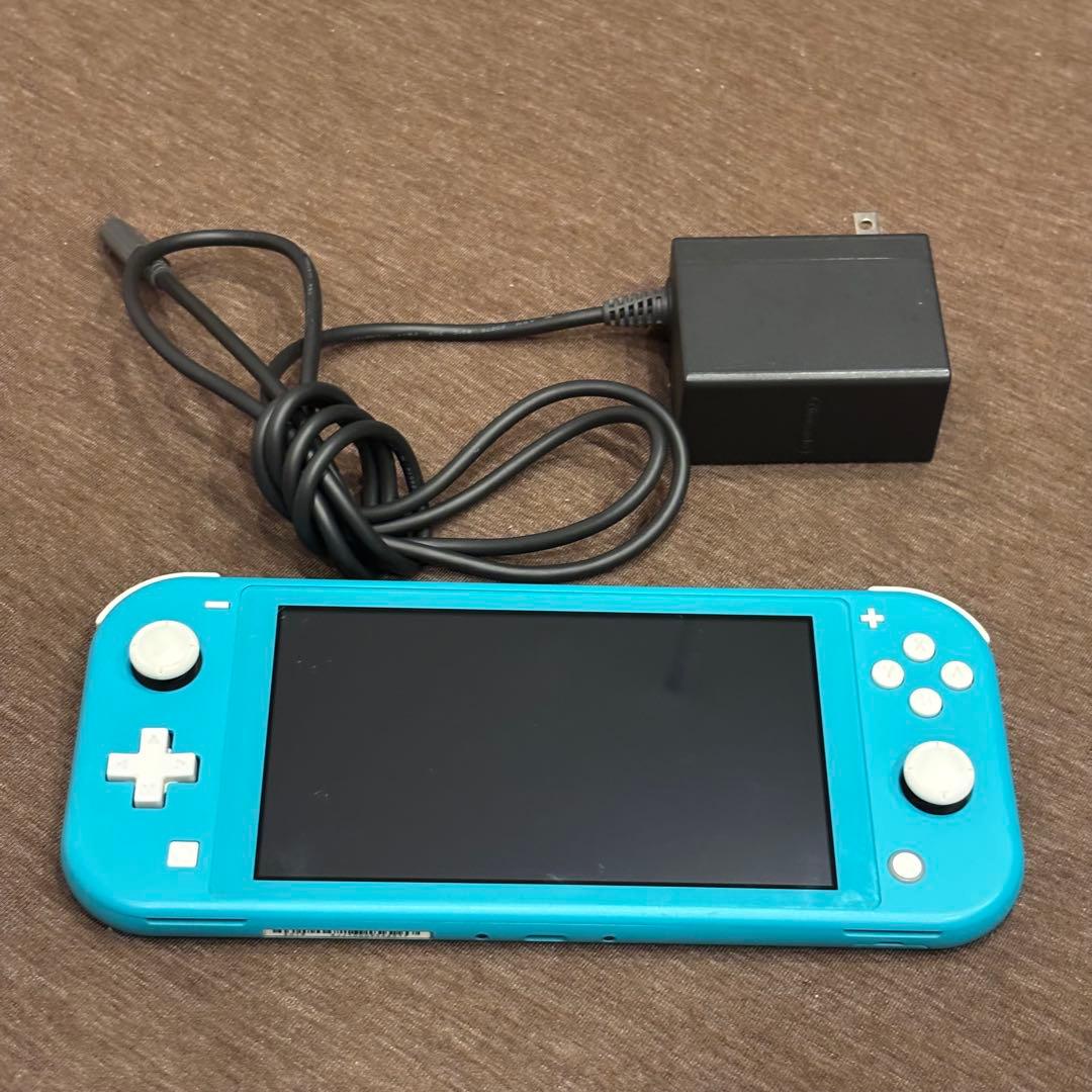 Nintendo Switch Lite ターコイズブルー 充電器付き