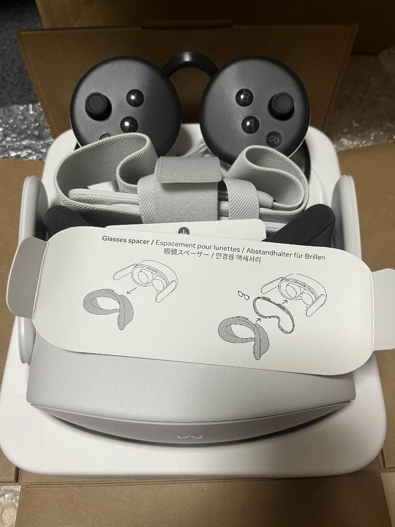 【美品】 Quest 3S 128GB VR + ヘッドストラップ