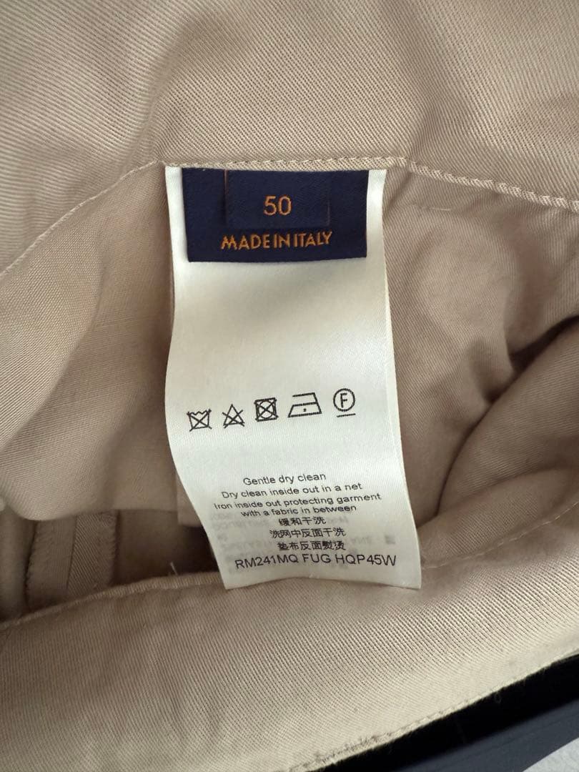 LOUIS VUITTON 24SS モノグラムポケットコットンワークパンツ