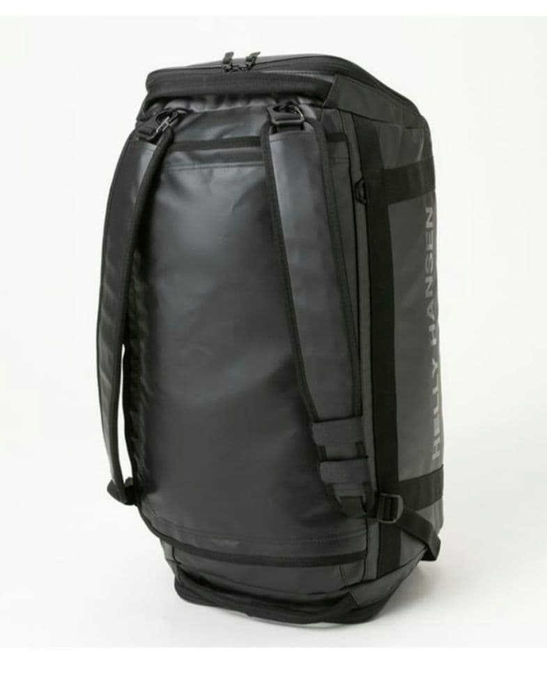 HELLY HANSEN 50L コンテナダッフルバッグ　ブラック