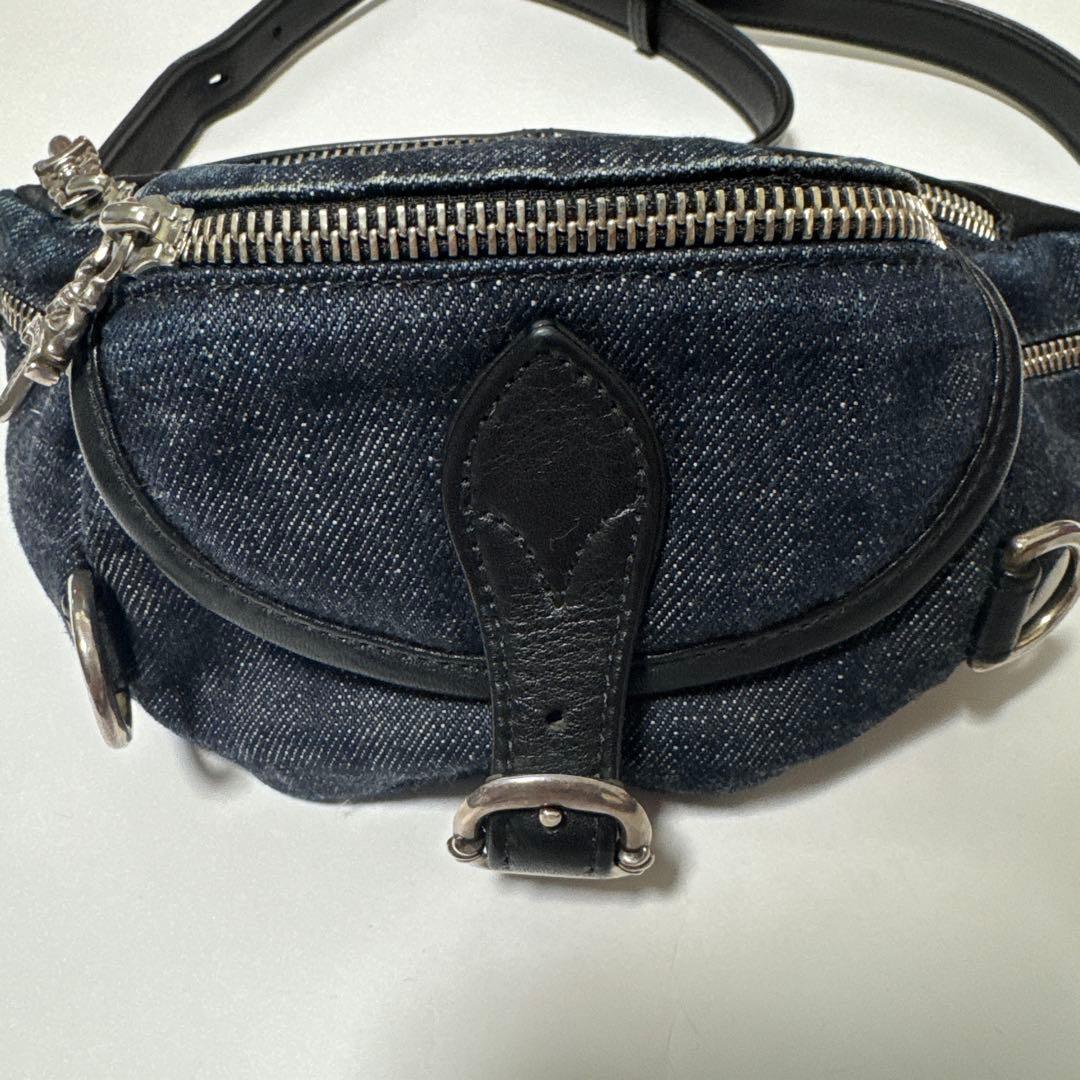 chrome hearts MINI SNAT PACK DENIM バッグ