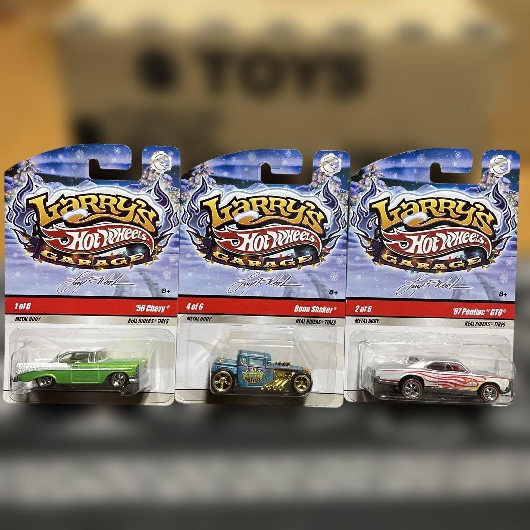 holiday Hot Wheels 3台セット　 Larry'sGarage