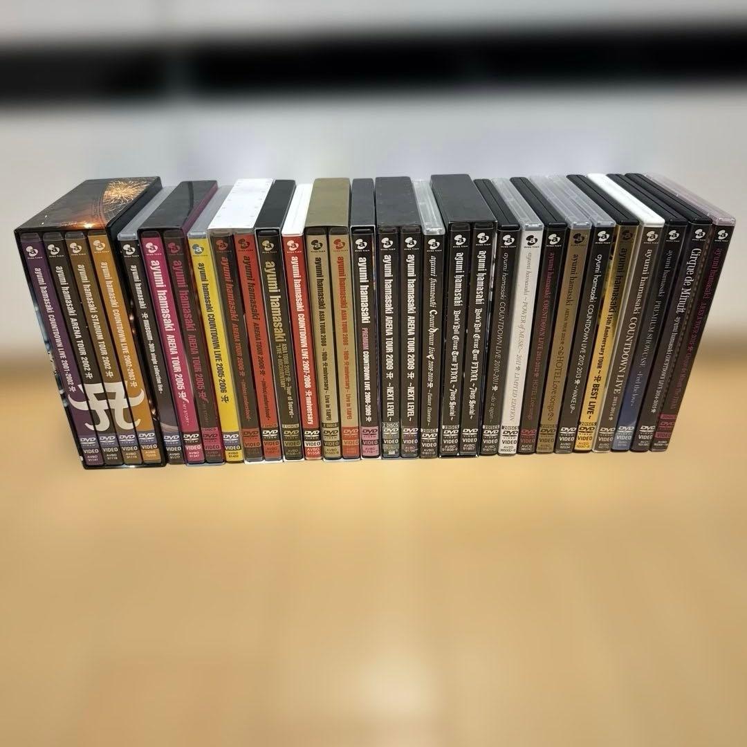 【まとめ売り】浜崎あゆみ DVD コレクション 全22セット